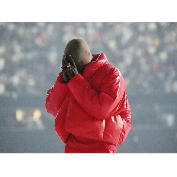 YEEZY X GAP YZY Round Jacket Red Puffer New [Yeezy x Gap collab] Size: X Large - Picture 1 of 11